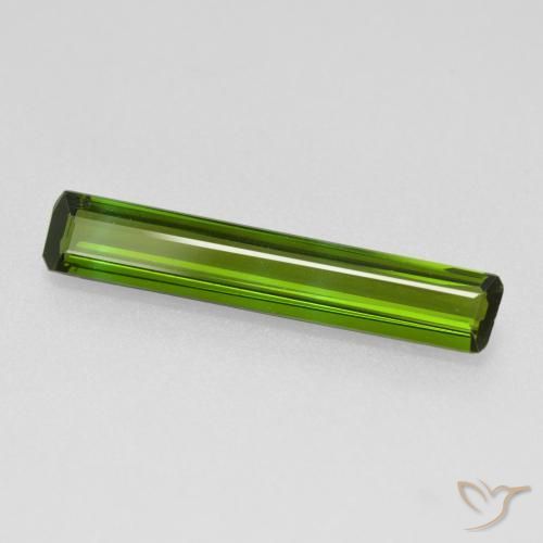 Tormalina Alghe Verdi naturale da 1.53 ct, Ottagonale / Taglio smeraldo, VVS-VS