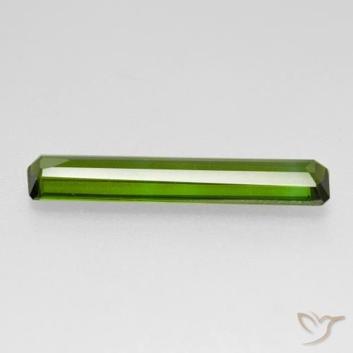 Tormalina Alghe Verdi naturale da 1.53 ct, Ottagonale / Taglio smeraldo, VVS-VS