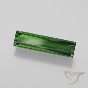 Tormalina Verde foresta naturale da 1.60 ct, Ottagonale / Taglio smeraldo, VVS