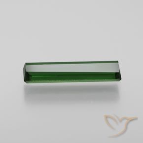 Tormalina Verde foresta naturale da 1.60 ct, Ottagonale / Taglio smeraldo, VVS