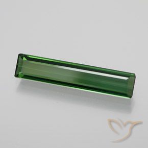 Tormalina Verde medio naturale da 1.72 ct, Ottagonale / Taglio smeraldo, VVS