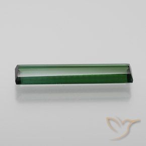 Tormalina Verde medio naturale da 1.72 ct, Ottagonale / Taglio smeraldo, VVS