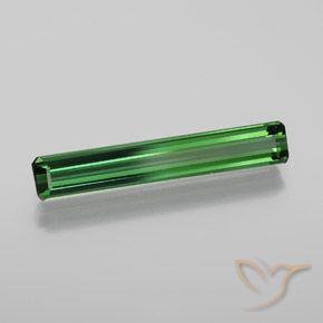 Tormalina Verde naturale da 1.41 ct, Ottagonale / Taglio smeraldo, VVS-VS