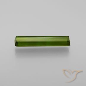 Tormalina Verde medio naturale da 1.46 ct, Ottagonale / Taglio smeraldo, VVS-VS