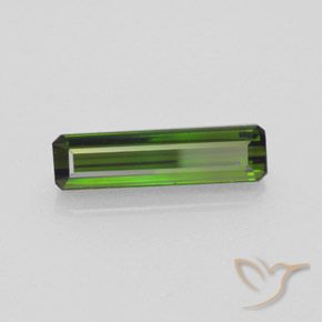 Tormalina Verde scuro naturale da 1.89 ct, Ottagonale / Taglio smeraldo, VVS