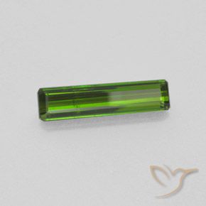Tormalina Verde foresta naturale da 1.40 ct, Ottagonale / Taglio smeraldo, SI