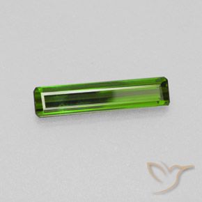 Tormalina Verde scuro naturale da 1.60 ct, Ottagonale / Taglio smeraldo, VVS-VS
