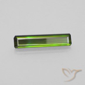 Tormalina Verde medio naturale da 1.81 ct, Ottagonale / Taglio smeraldo, VVS