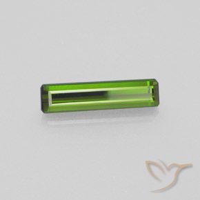 Tormalina Verde foresta naturale da 1.72 ct, Ottagonale / Taglio smeraldo, VVS