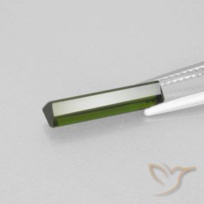 Tormalina Verde foresta naturale da 1.72 ct, Ottagonale / Taglio smeraldo, VVS