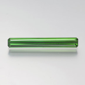 Tormalina Verde naturale da 1.25 ct, Taglio smeraldo, VVS-VS