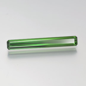 Tormalina Verde naturale da 1.25 ct, Taglio smeraldo, VVS-VS
