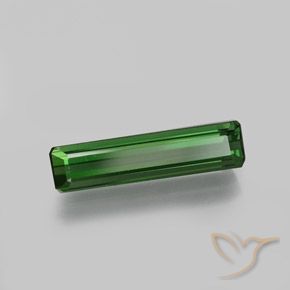 Tormalina Verde naturale da 1.77 ct, Ottagonale / Taglio smeraldo, VS