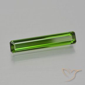 Tormalina Verde foresta naturale da 1.05 ct, Ottagonale / Taglio smeraldo, VVS-VS