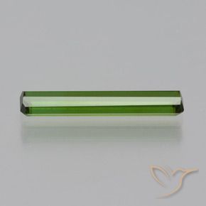 Tormalina Verde foresta naturale da 1.05 ct, Ottagonale / Taglio smeraldo, VVS-VS