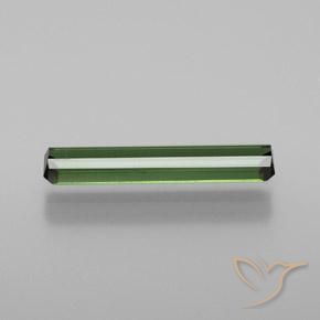 Tormalina Verde terroso naturale da 1.14 ct, Ottagonale / Taglio smeraldo, VVS