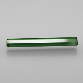 Tormalina Verde naturale da 1.66 ct, Taglio smeraldo, VVS