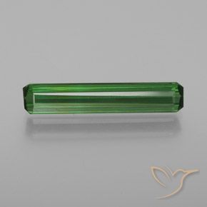 1.63ct Naturale Verde Tormalina, Taglio smeraldo, VVS-VS