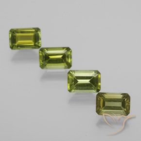 Gemme di Tormalina Verde medio-scuro naturale da 2.36 ct, Ottagonale / Taglio smeraldo, VS