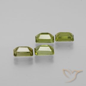Gemme di Tormalina Verde medio-scuro naturale da 2.36 ct, Ottagonale / Taglio smeraldo, VS