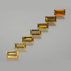 Gemme di tormalina marrone medio naturale da 2,39 ct, taglio a baguette, VS