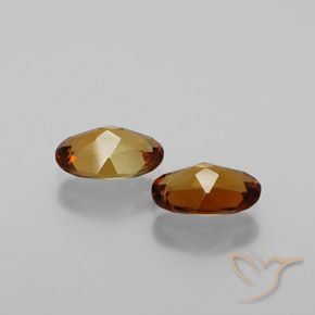 Gemme di Tormalina Marrone dorato rossastro naturale da 1.67 ct, Ovale, VS