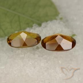 Gemme di Tormalina Marrone medio-scuro naturale da 1.74 ct, Ovale, VVS