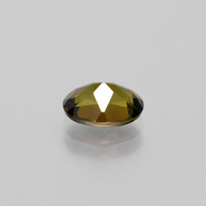 Tormalina Marrone dorato naturale da 1.26 ct, Taglio ovale, VVS