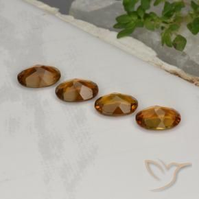 Gemme di Tormalina Marrone dorato naturale da 2.76 ct, Taglio ovale, VS