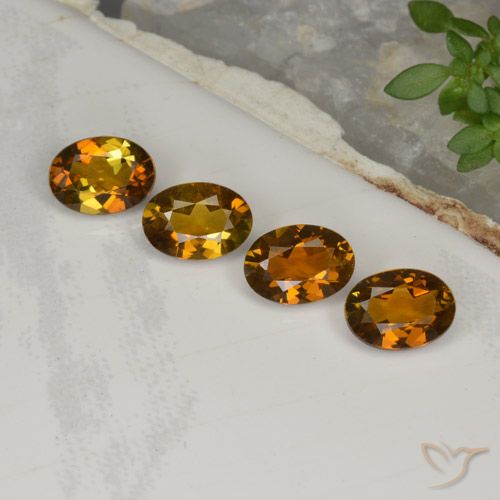 Gemme di Tormalina Caramello Marrone naturale da 3.08 ct, Ovale, VVS