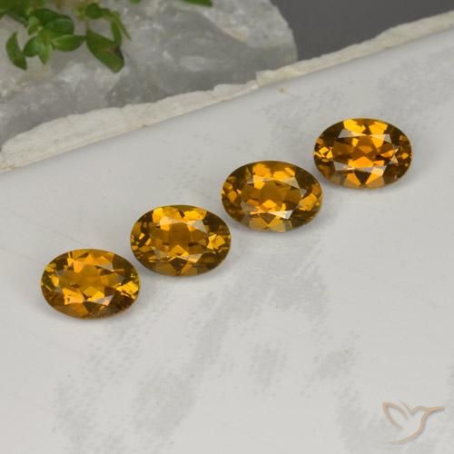 Gemme di Tormalina Marrone caldo naturale da 3.07 ct, Ovale, VS