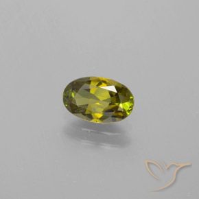 Tormalina Marrone medio-chiaro naturale da 0.86 ct, Ovale, VS-SI