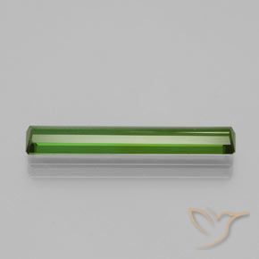 Tormalina Verde scuro naturale da 2.54 ct, Ottagonale / Taglio smeraldo, VVS
