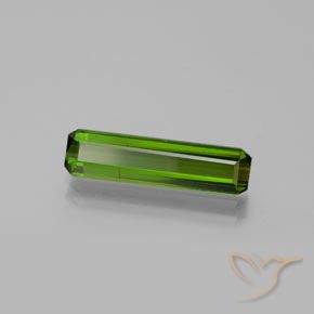 Tormalina Verde terroso naturale da 2.16 ct, Ottagonale / Taglio smeraldo, VS-SI