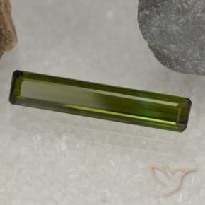 Tormalina Verde foresta naturale da 2.01 ct, Ottagonale / Taglio smeraldo, VVS-VS