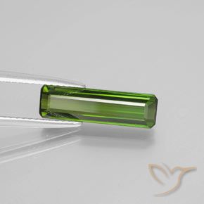 Tormalina Verde foresta naturale da 2.38 ct, Ottagonale / Taglio smeraldo, VS