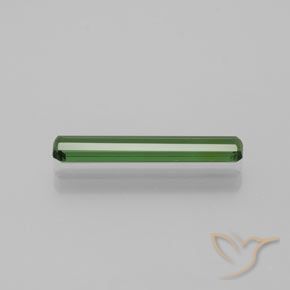 Tormalina Verde medio naturale da 1.15 ct, Ottagonale / Taglio smeraldo, VVS-VS