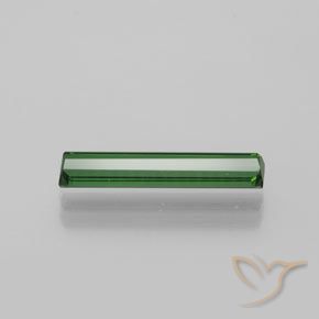 Tormalina Verde naturale da 1.60 ct, Ottagonale / Taglio smeraldo, VVS-VS