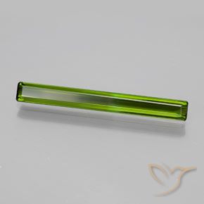 Tormalina Verde medio naturale da 2.38 ct, Ottagonale / Taglio smeraldo, VVS-VS