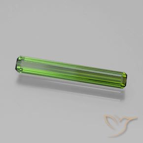Tormalina Verde scuro naturale da 1.16 ct, Ottagonale / Taglio smeraldo, VVS-VS