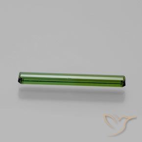Tormalina Verde scuro naturale da 1.16 ct, Ottagonale / Taglio smeraldo, VVS-VS