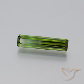 Tormalina Verde scuro naturale da 1.97 ct, Ottagonale / Taglio smeraldo, VVS-VS