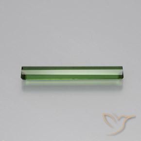 Tormalina Verde scuro naturale da 1.66 ct, Ottagonale / Taglio smeraldo, VS