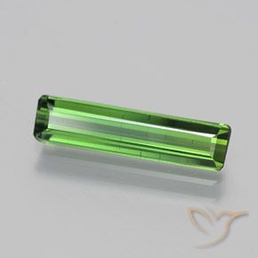 Tormalina Verde foresta naturale da 1.58 ct, Ottagonale / Taglio smeraldo, VS