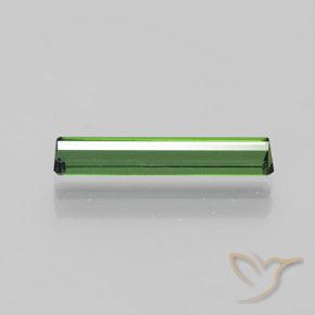 Tormalina Verde scuro naturale da 1.45 ct, Ottagonale / Taglio smeraldo, VVS-VS