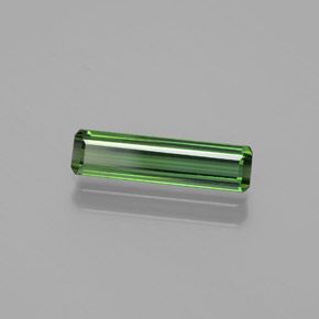 Tormalina Verde naturale da 1.03 ct, Taglio smeraldo, VVS-VS