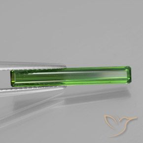 Tormalina Verde foresta naturale da 1.53 ct, Ottagonale / Taglio smeraldo, VS