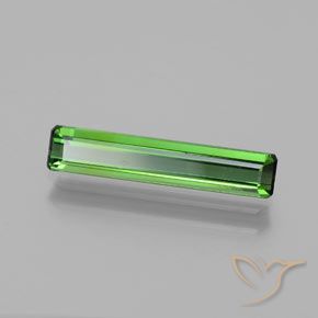 Tormalina Verde medio naturale da 1.42 ct, Ottagonale / Taglio smeraldo, VS