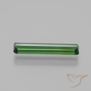 Tormalina Verde medio naturale da 1.42 ct, Ottagonale / Taglio smeraldo, VS