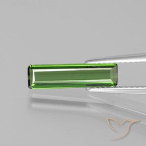 1.43ct Naturale Verde medio Tormalina, Taglio smeraldo, VS